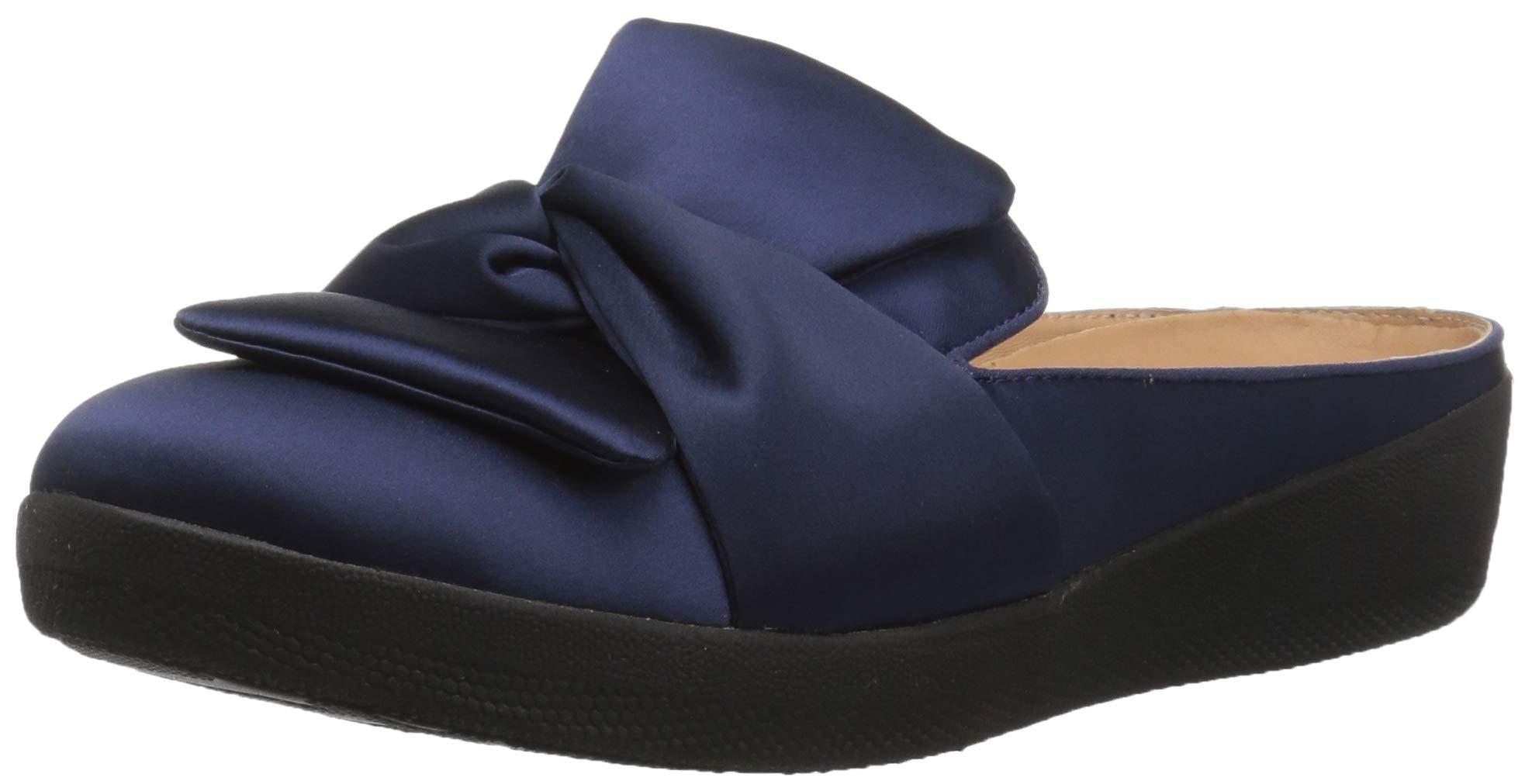 Fitflop Leather Superskate Knot Mule in 
