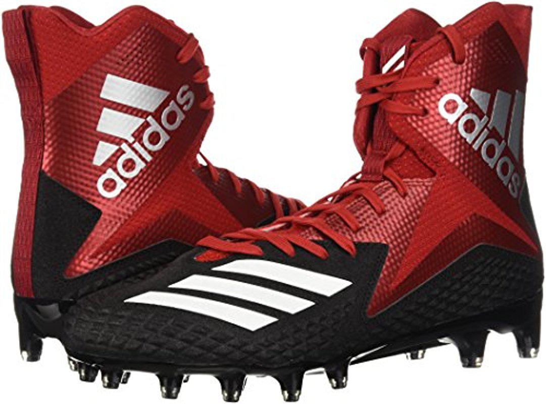 adidas Originals Freak X Carbon Mid Football Shoe in Red for Men - Lyst