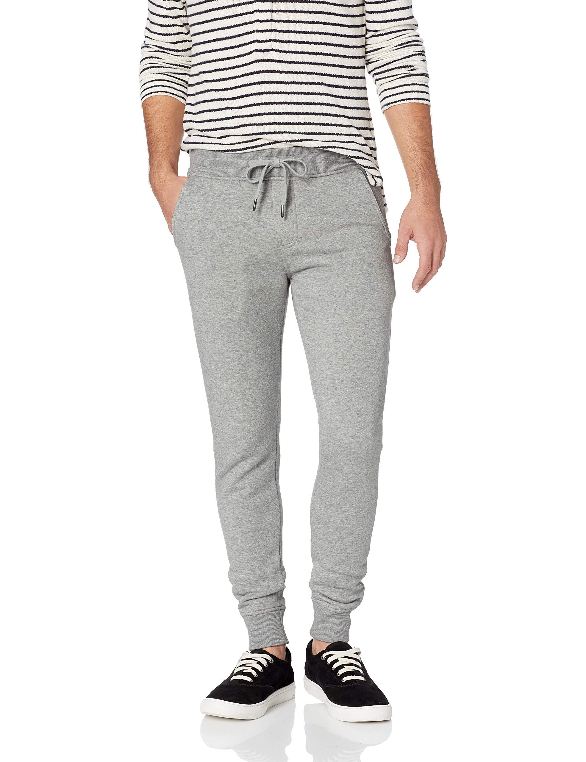 Calvin Klein Denim Institutional Logo Sweatpants in Gray for Men - Save ...