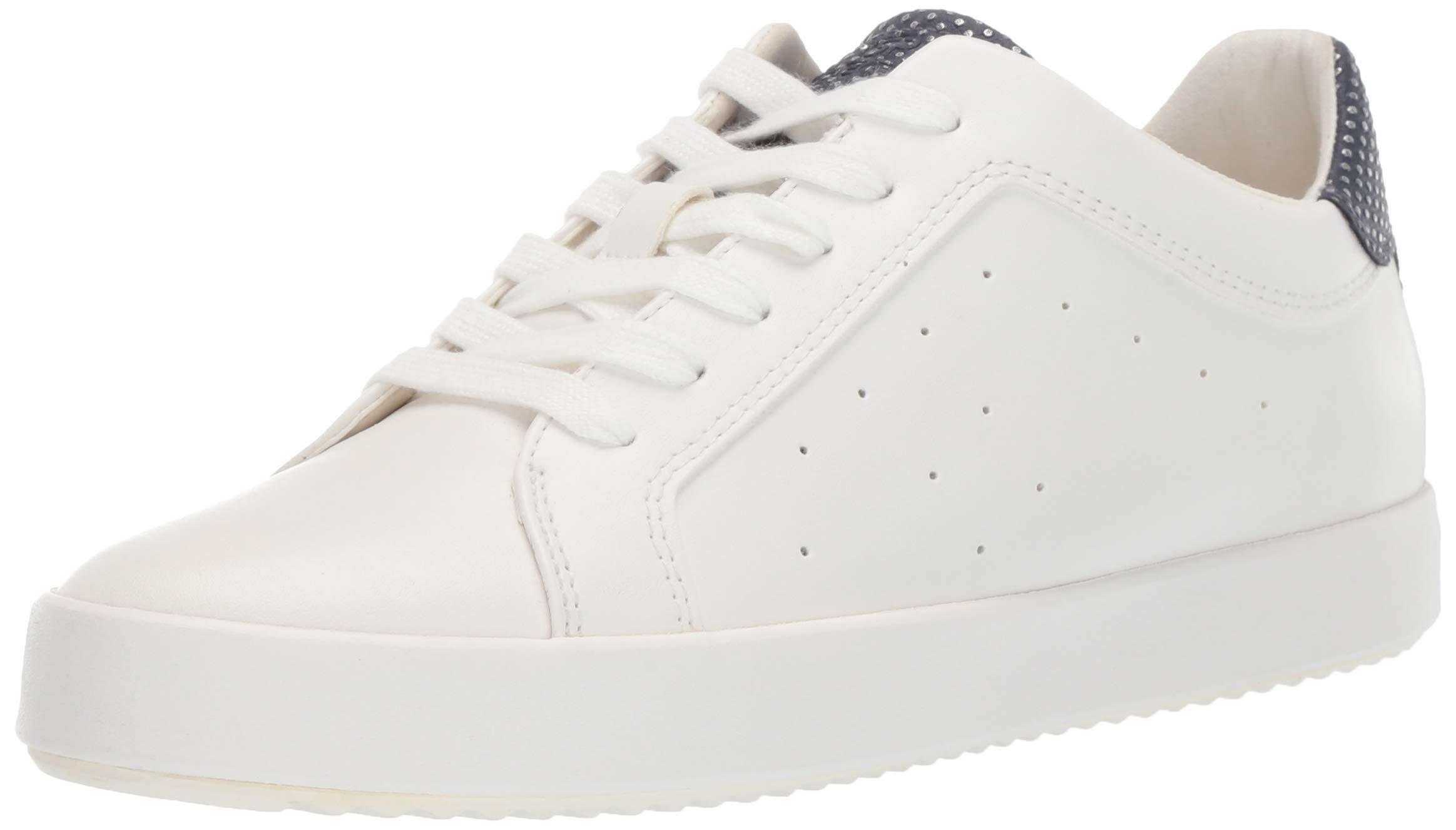 Geox Blomiee 9 Fashion Sneaker in White/Navy (White) - Save 32% - Lyst