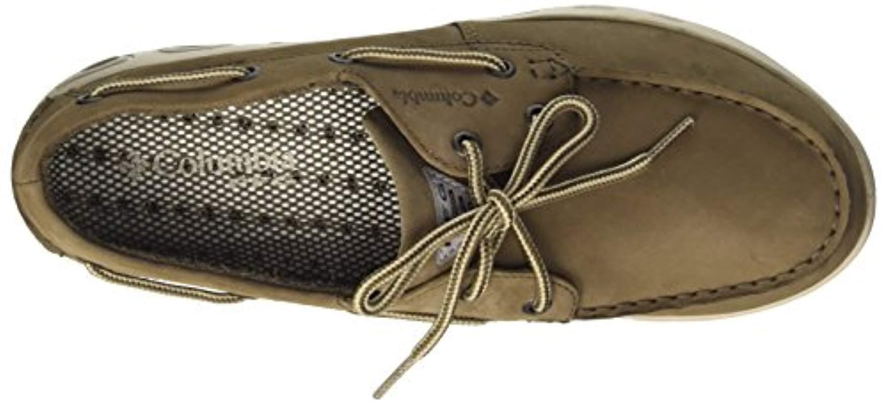 Columbia Pfg Bonehead Vent Leather Pfg Boat Shoe for Men - Lyst