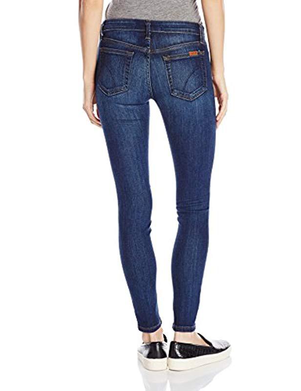 Joe's Jeans Japanese Denim Icon Mid-rise Ankle Jean In Aimi in Blue | Lyst