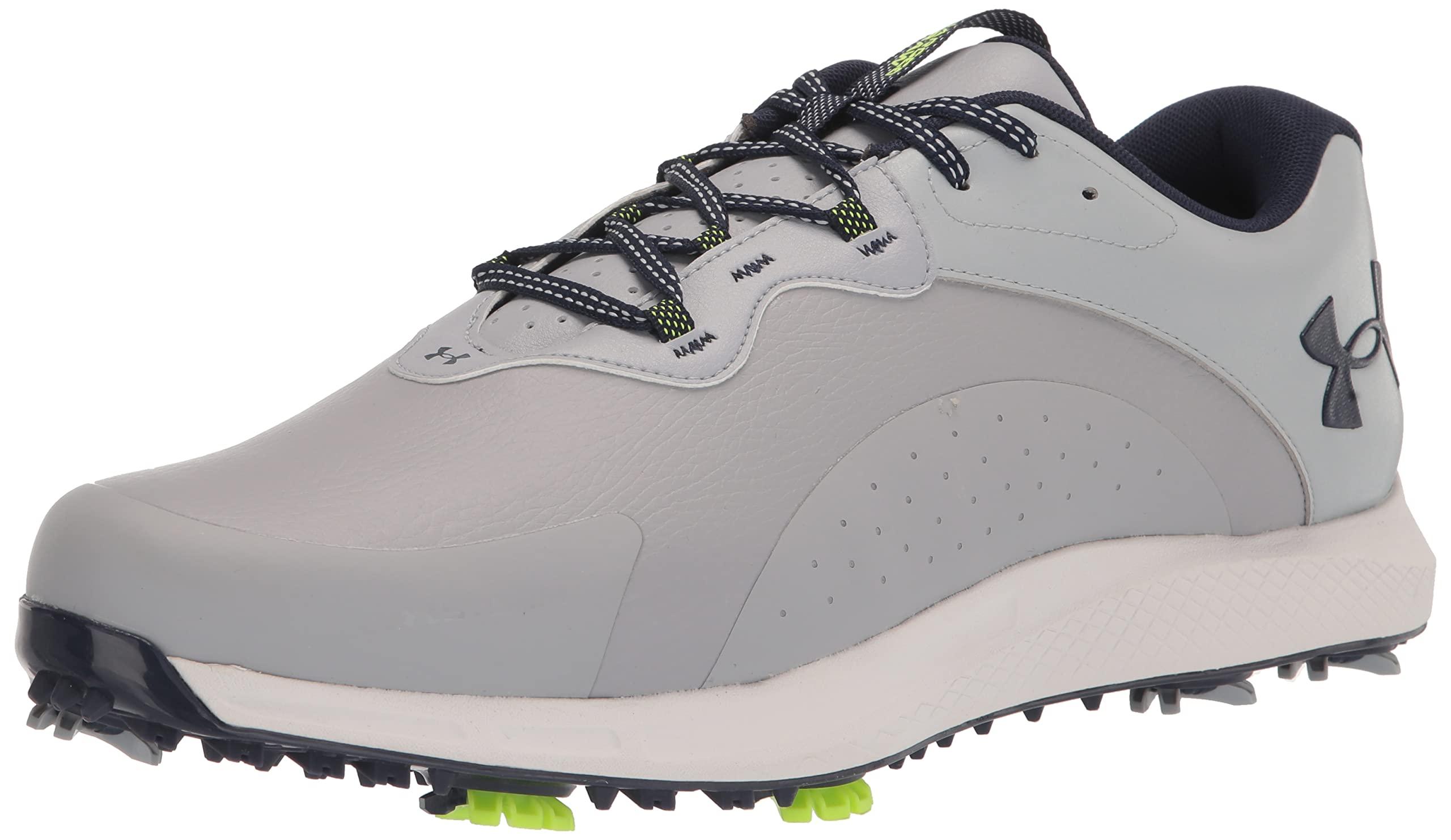 Under Armour Charged Draw 2 Spikeless Cleat Golf Shoe, in Black for Men ...