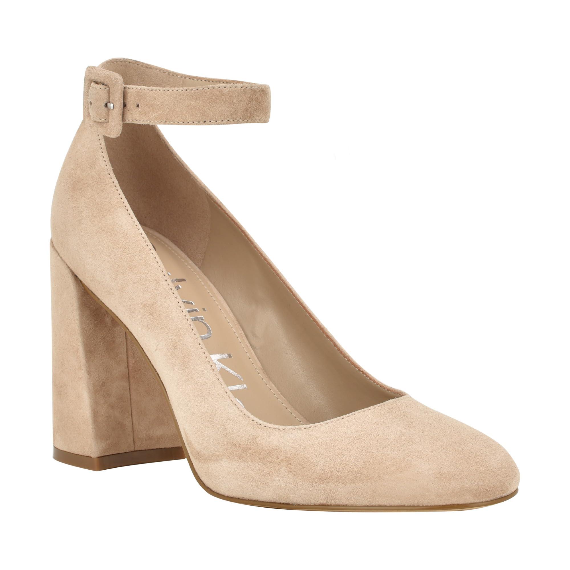 calvin klein nude pumps