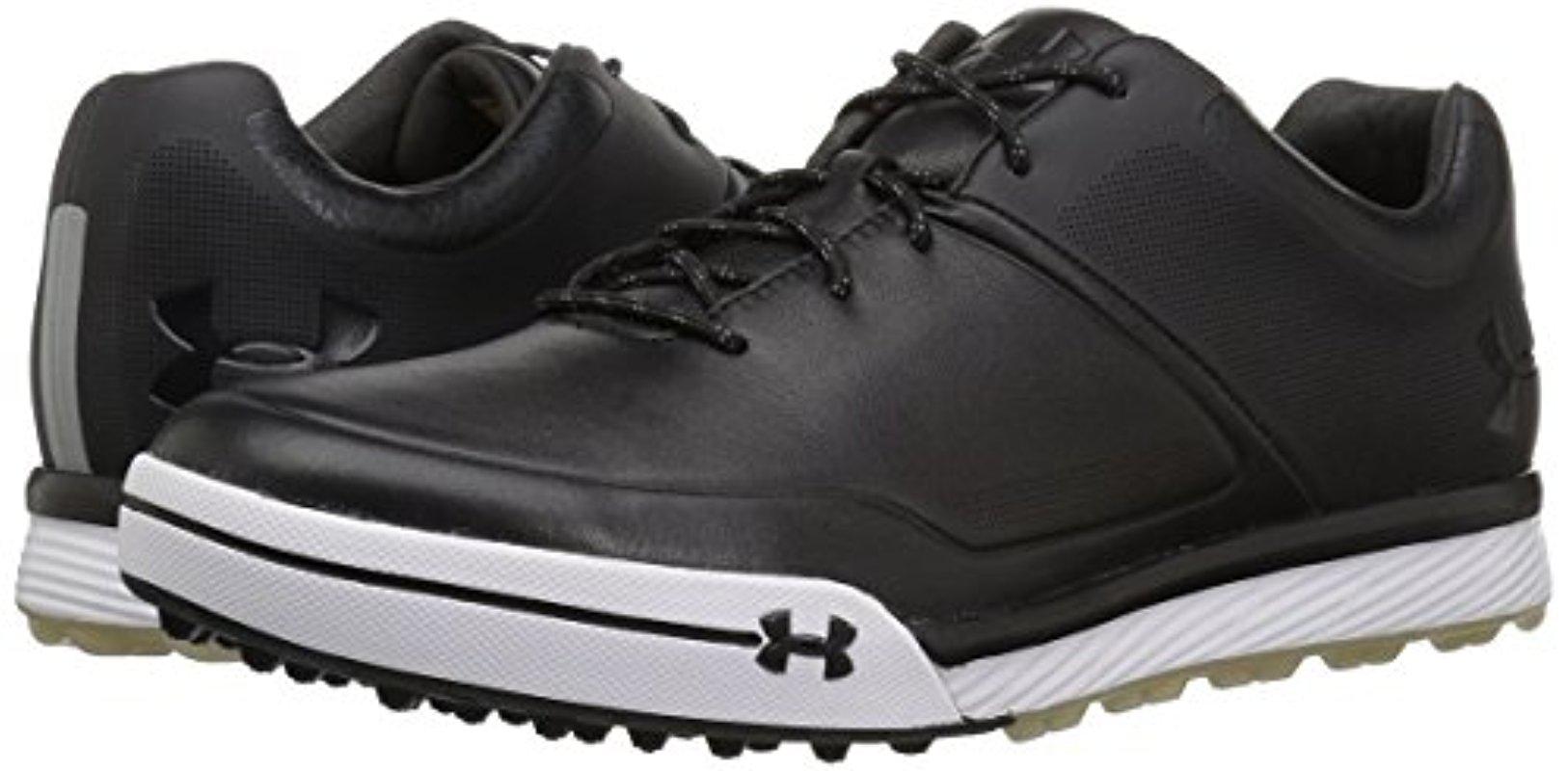 Under Armour Synthetic Ua Tempo Hybrid 2 Golf Shoes in Black for Men - Save  29% | Lyst