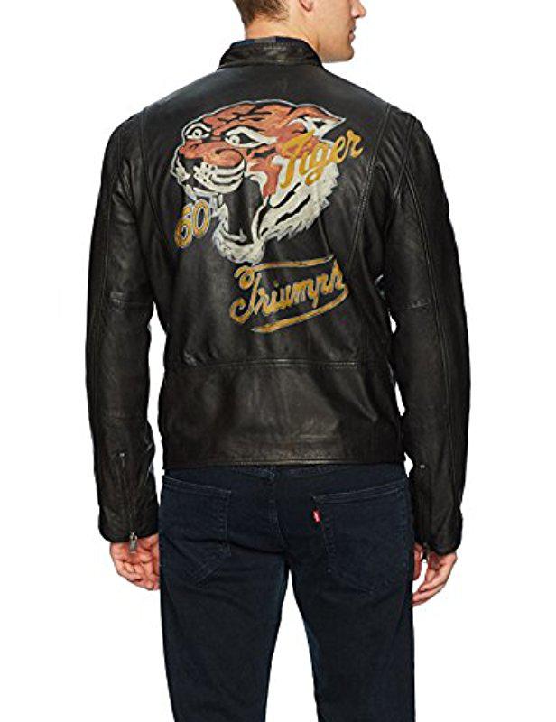 Leather Tiger Jacket