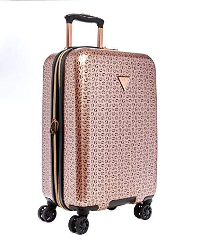 Guess Factory Burnley Carry-on Roller Suitcase - Lyst