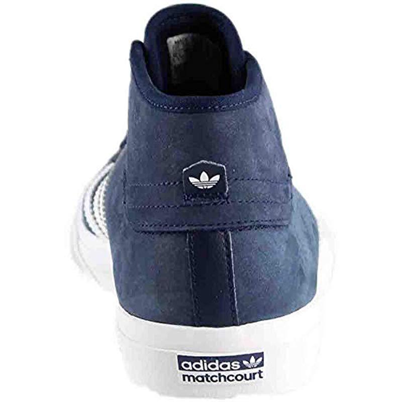adidas matchcourt navy