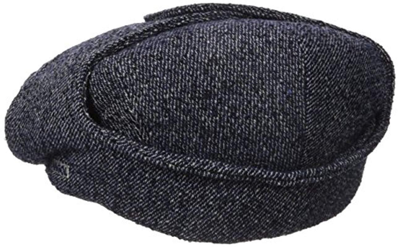 tweed bugatti cap
