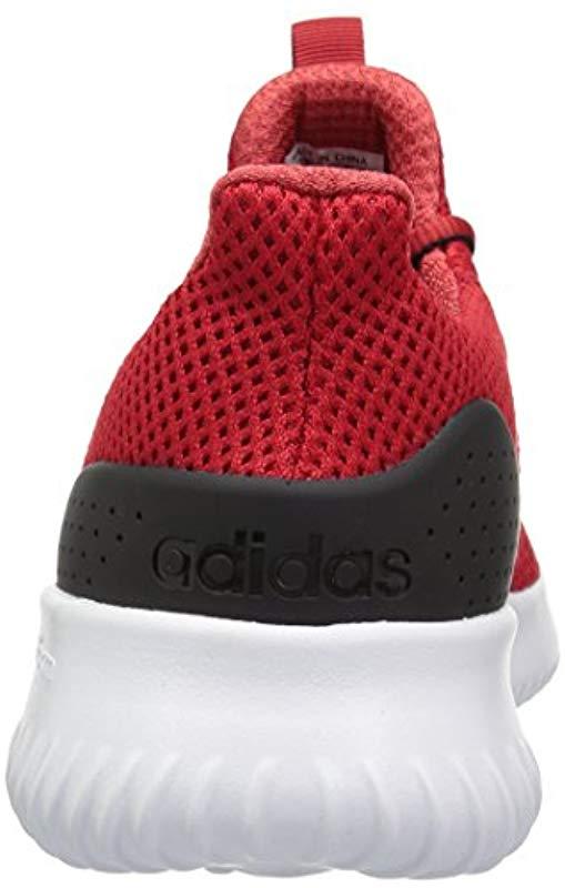 adidas Cloudfoam Ultimate in Red for Men | Lyst