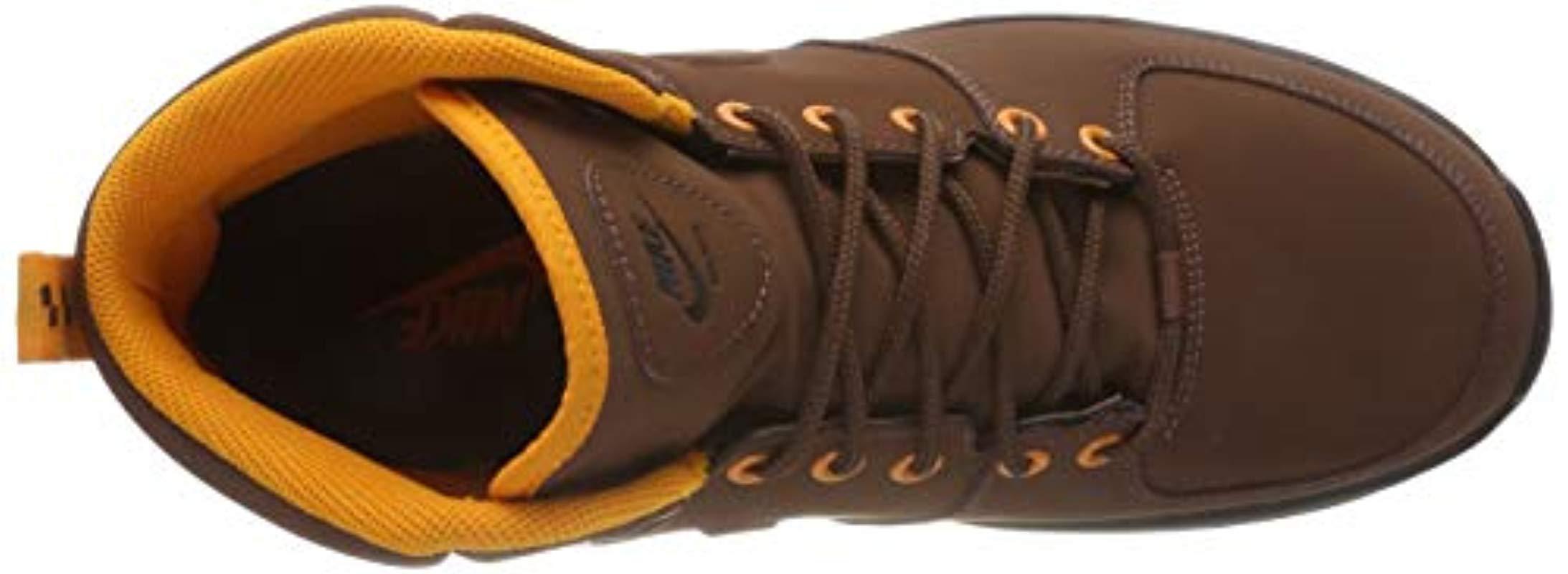 brown nike manoa