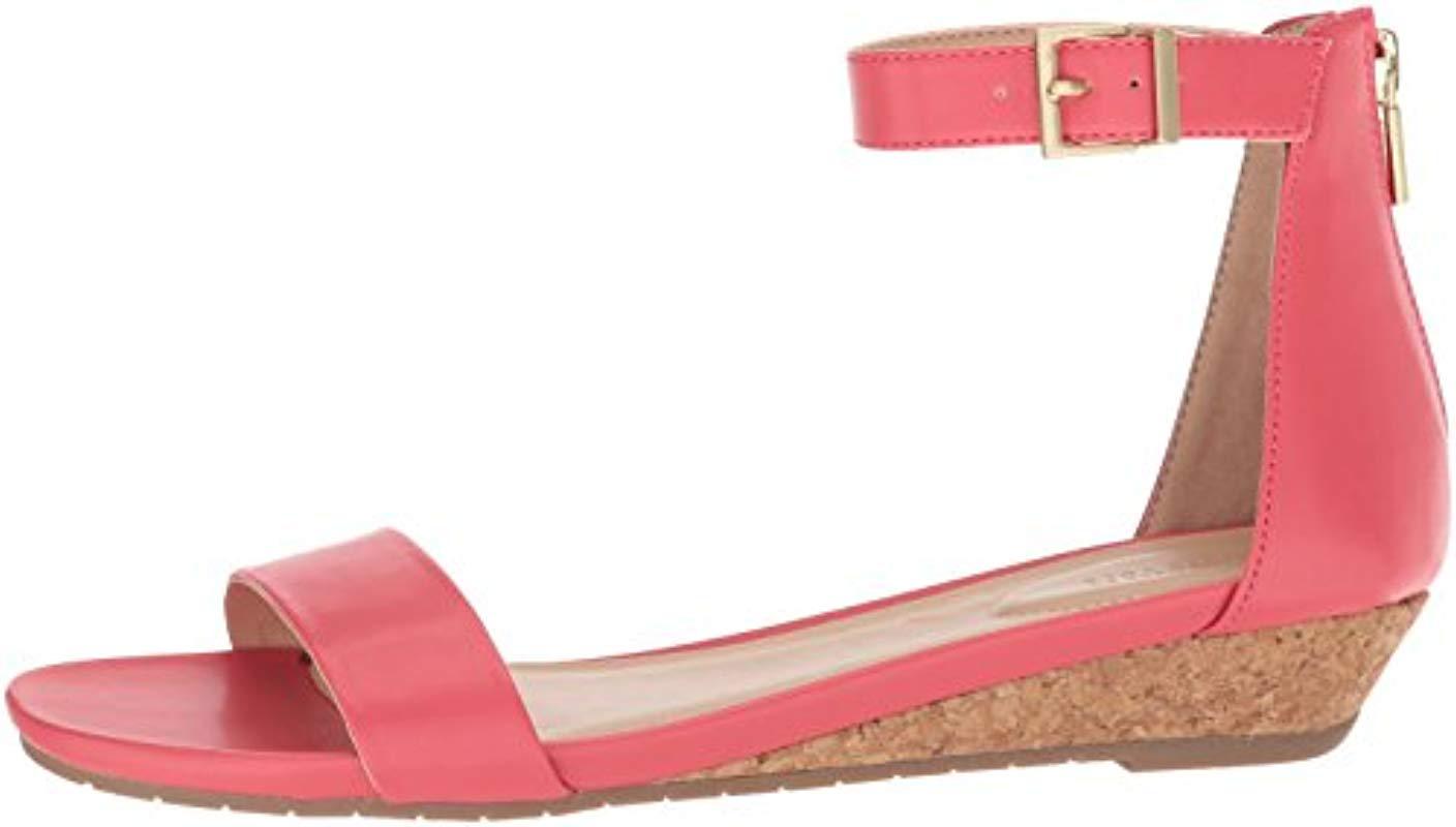 great viber ankle strap wedge sandal