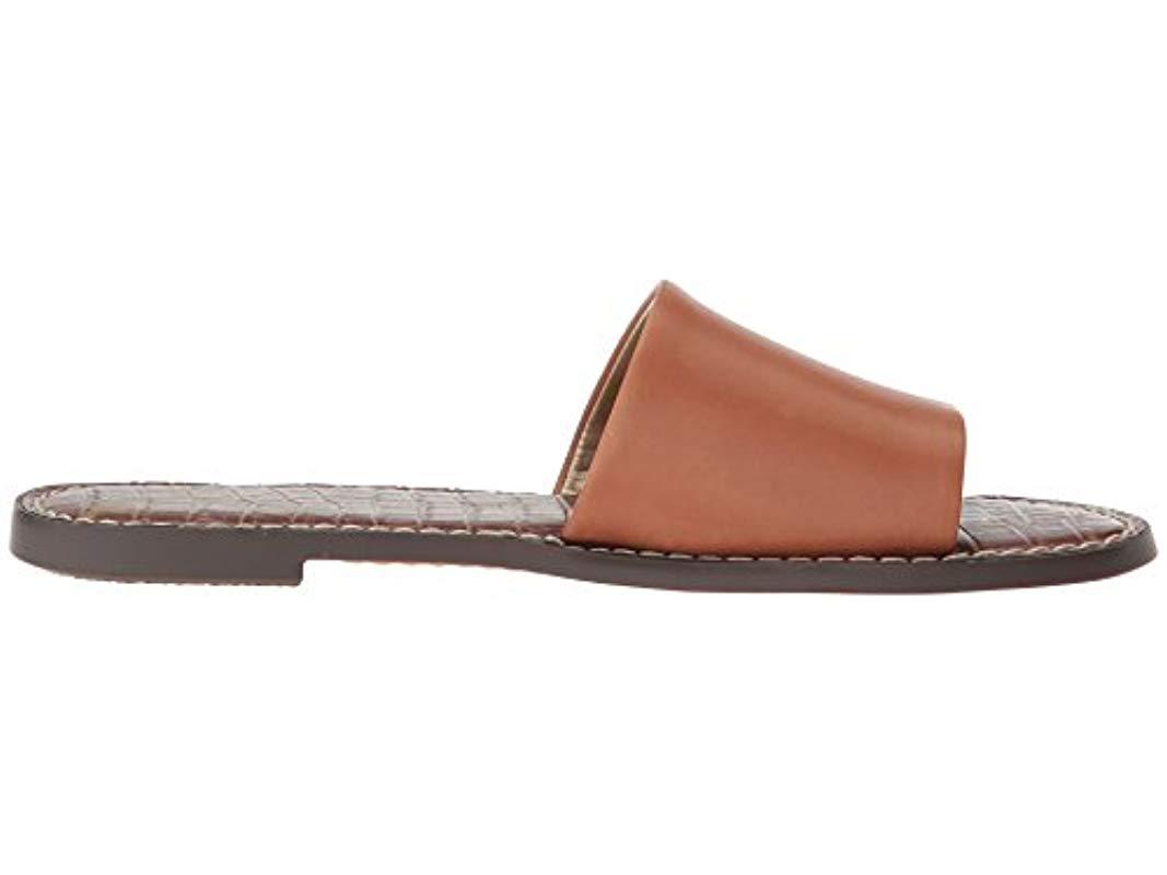 sam edelman gio slide sandal saddle
