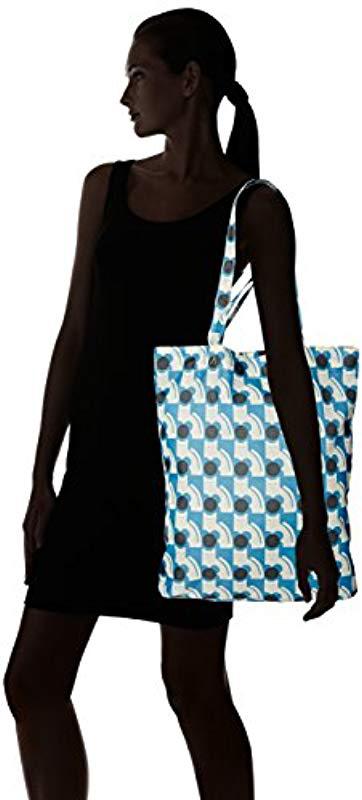 orla kiely packaway shopper