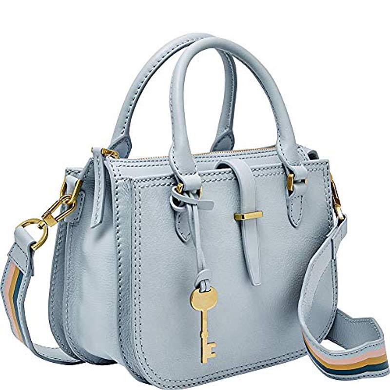 Fossil ryder mini satchel chambray new arrivals