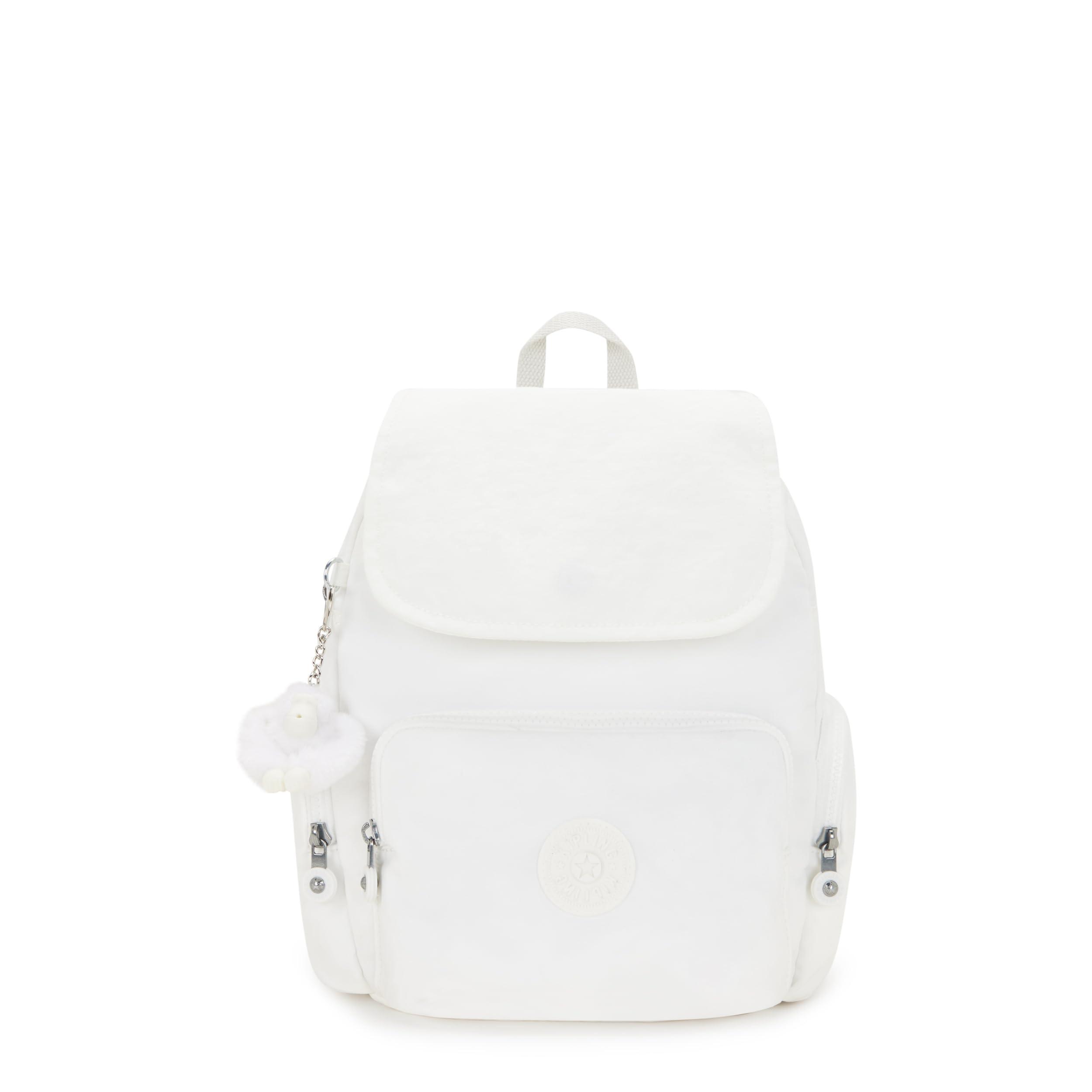 Kipling City Zip S Backpack in White | Lyst