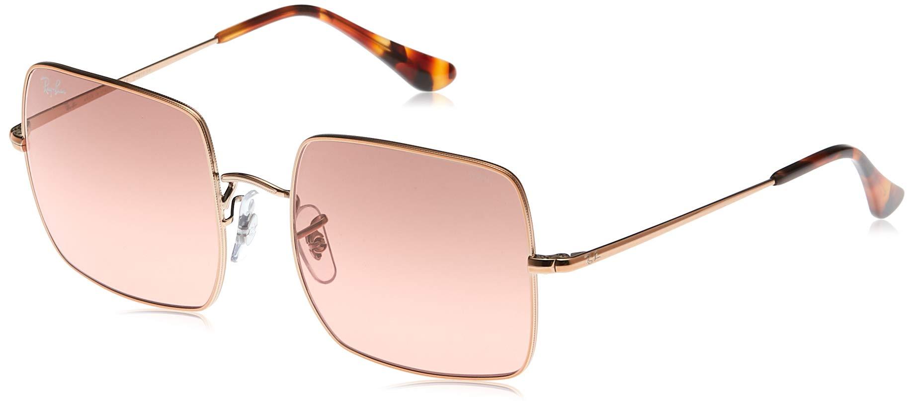 Ray-Ban Rb1971 Evolve Metal Polarized Square Sunglasses in Pink - Save 22%  - Lyst
