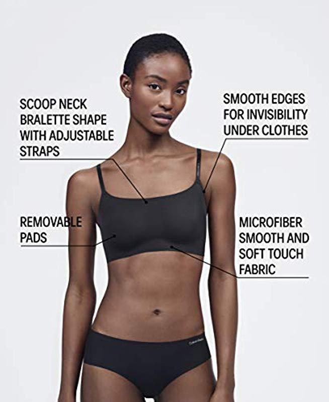 invisibles removable pad retro bralette