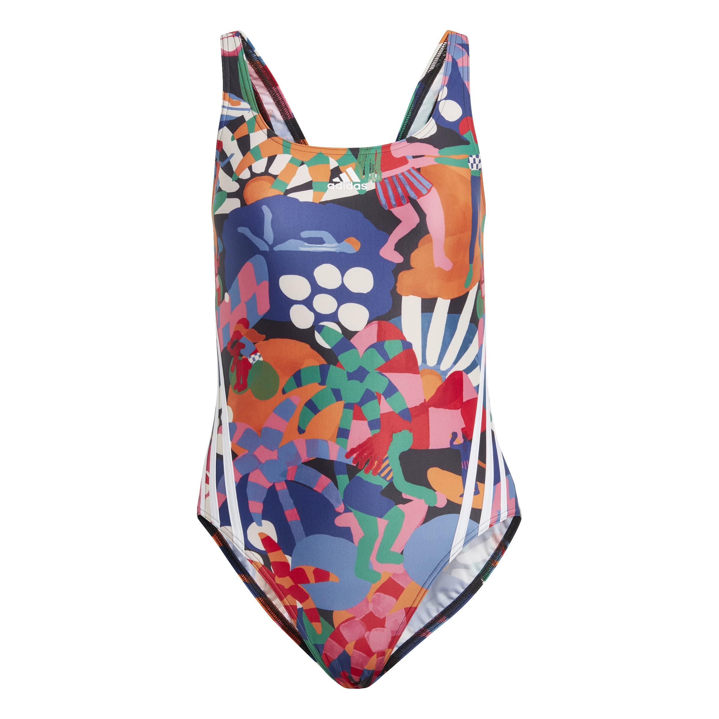 adidas Farm Swimsuit in Blau | Lyst DE
