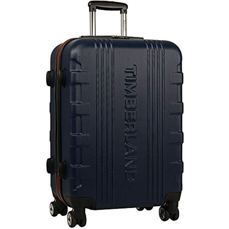 Timberland 3 Piece Hardside Spinner Luggage Set, Blue Print for 