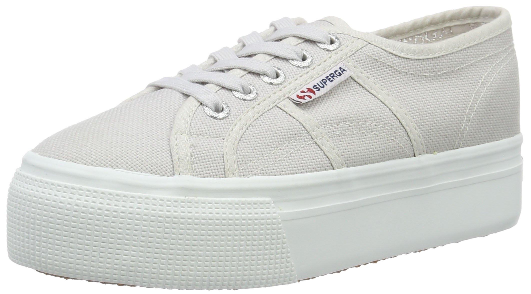 superga linea up and down grey seashell