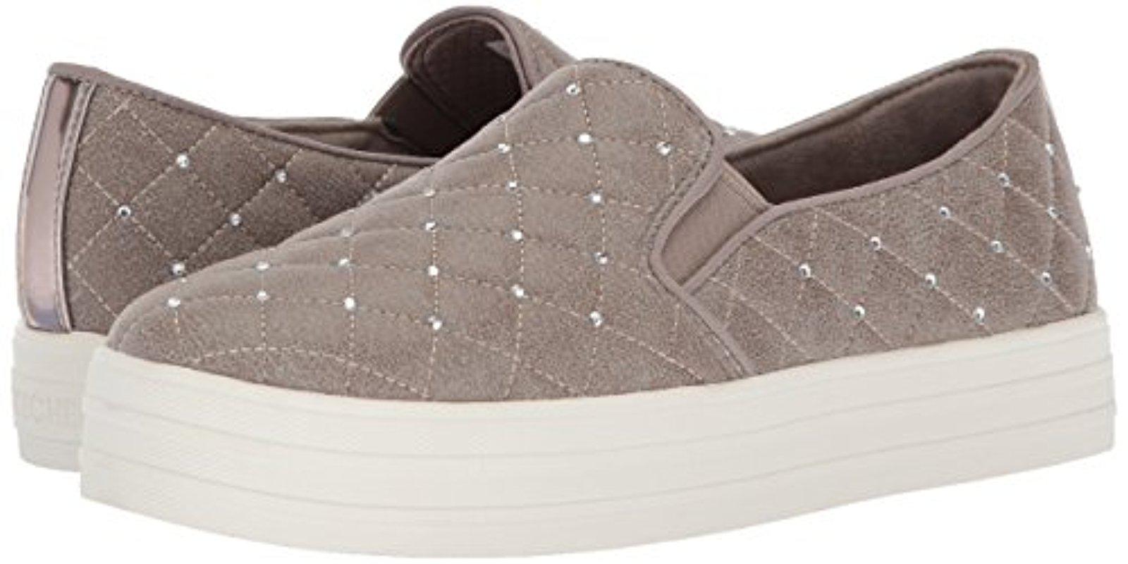 skechers quilted slip on sneaker