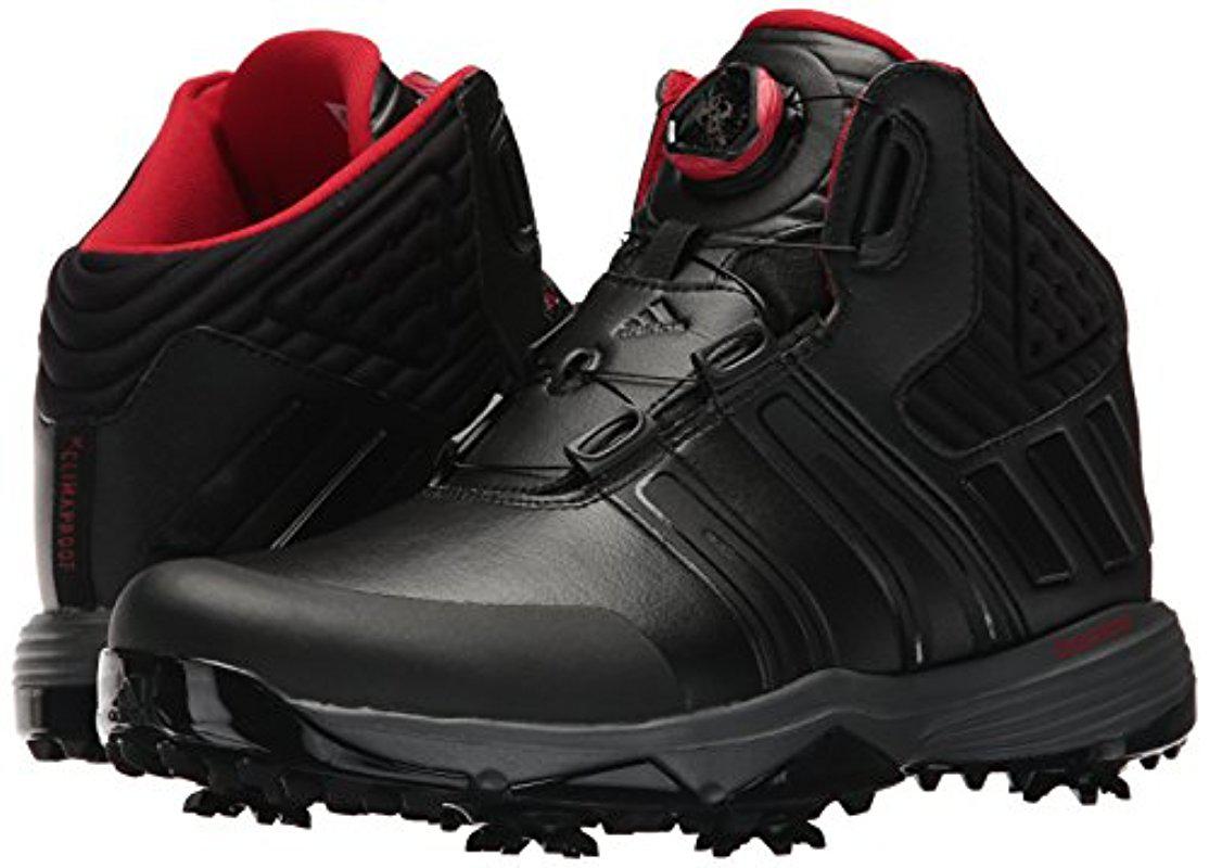 adidas Climaproof Golf Shoes in Black for Men |