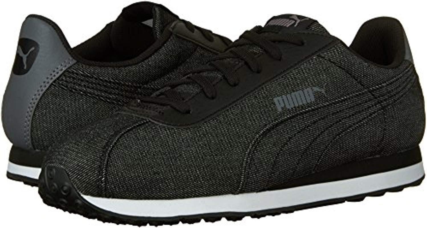 puma denim fashion sneakers