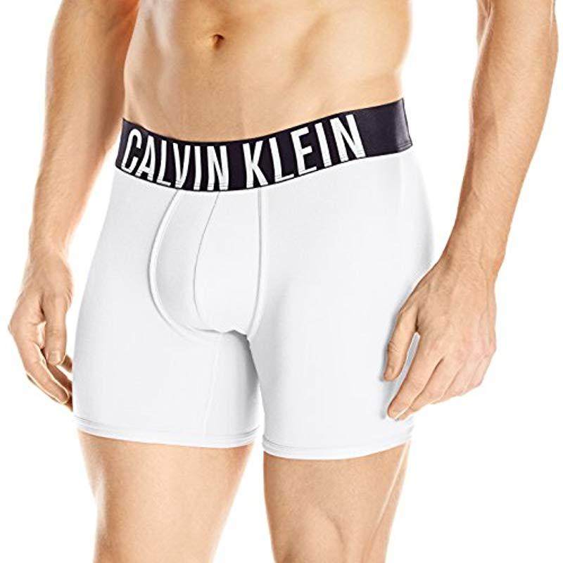 Calvin Klein Underwear Intense Power Micro Boxer Briefs in White for Men |  Lyst
