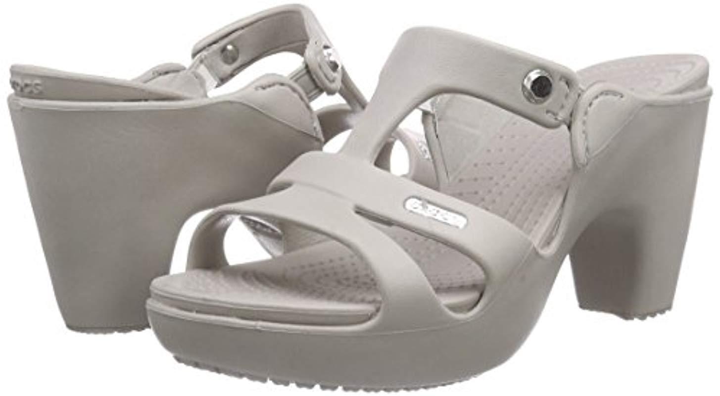 Crocs™ Cyprus V Heel Sandal | Lyst