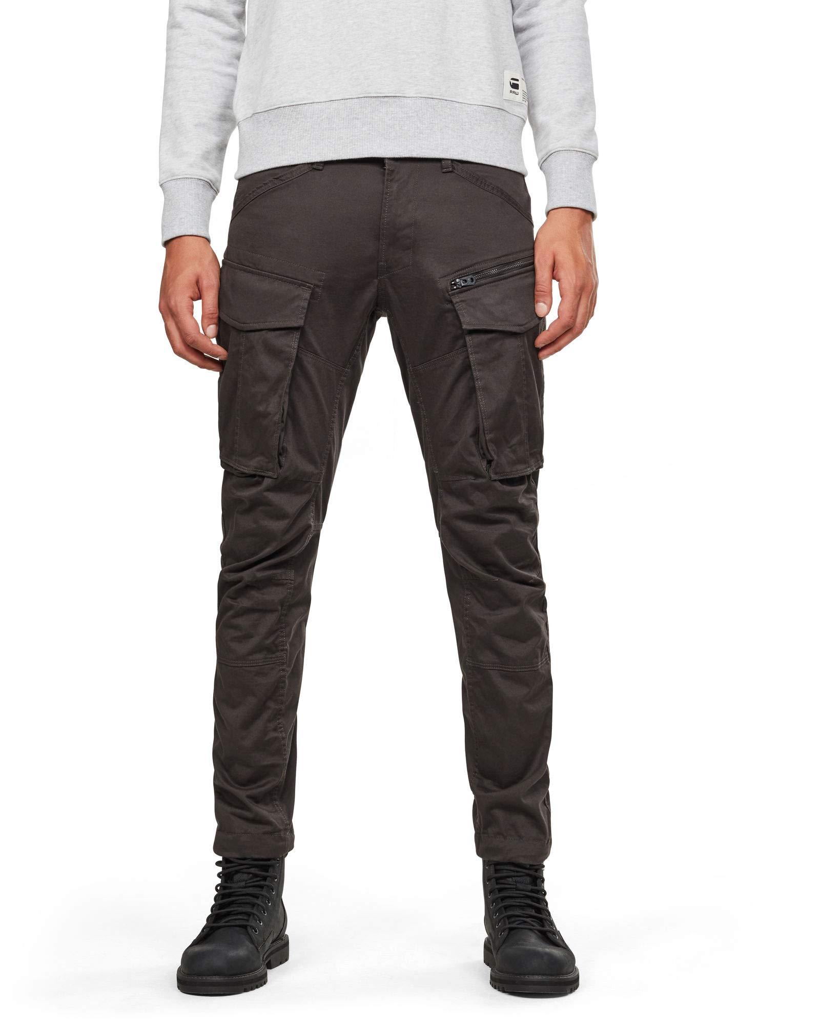 G-Star RAW Rovic Zip 3d Straight Tapered Fit Cargo Pants in Gray for Men