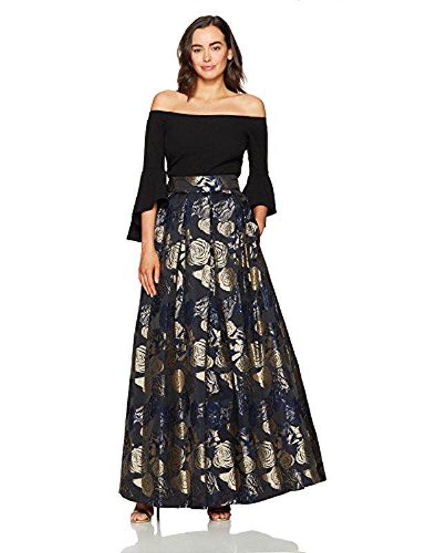 Eliza J Separate Ballgown Skirt in Navy 