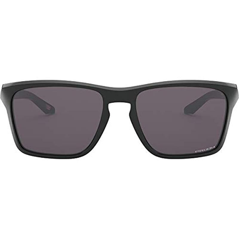 Oakley Oo9448f Sylas Low Bridge Fit Rectangular Sunglasses in Black for Men  - Save 20% - Lyst
