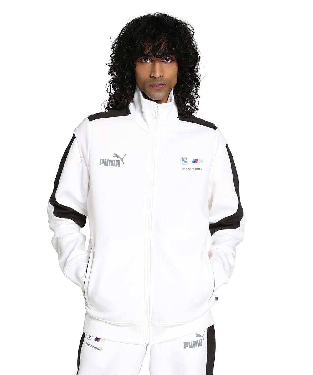 PUMA Bmw M Motorsport Mt7 Training Jacket With Drycell Technology in White for Men Lyst UK