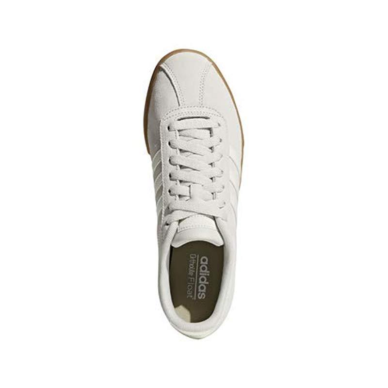 adidas Suede Courtset Sneaker in White - Save 33% - Lyst