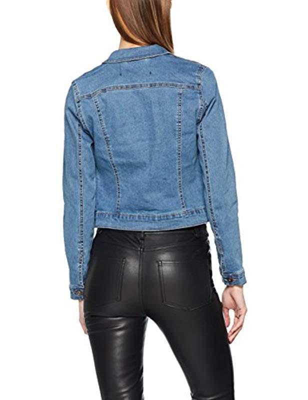 vmhot soya ls denim jacket mix noos