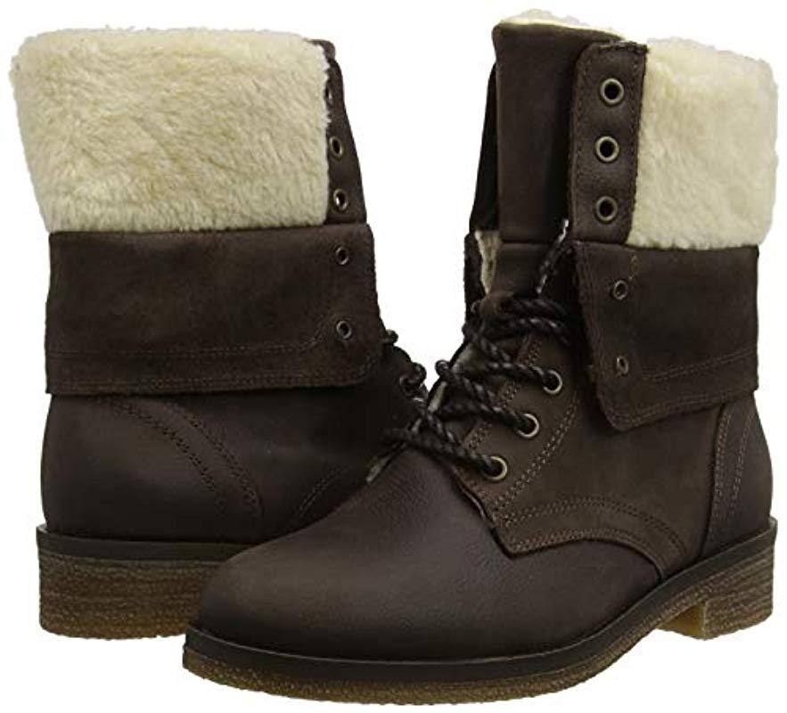 Fat Face Cara Shearling Ankle Boots in 