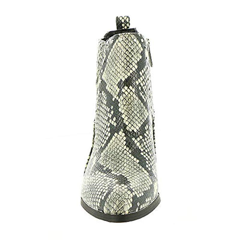 circus by sam edelman jenna embossed snakeskin bootie