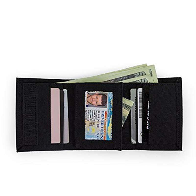 Timberland Synthetic Trifold Nylon Wallet in Black for Men Lyst