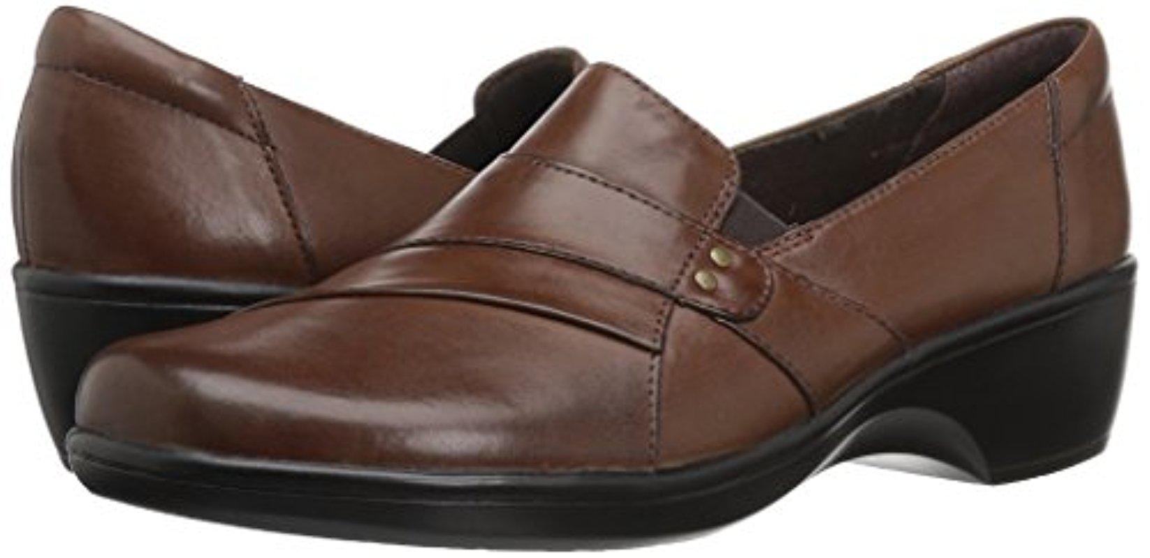 Clarks Leather May Marigold Slip-on Loafer Brown | Lyst