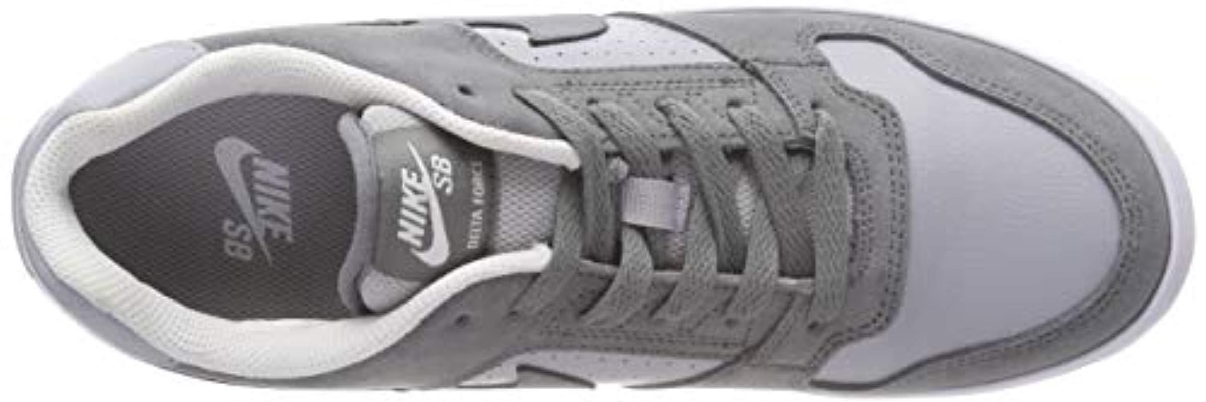 Nike Sb Delta Force Vulc in Grey for Men | Lyst UK