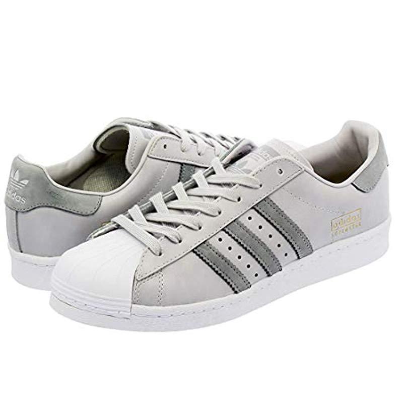 adidas Originals Superstar Boost Grey White S Trainers Sports Shelltoe Shoe  (10 Uk) in Grey for Men - Lyst