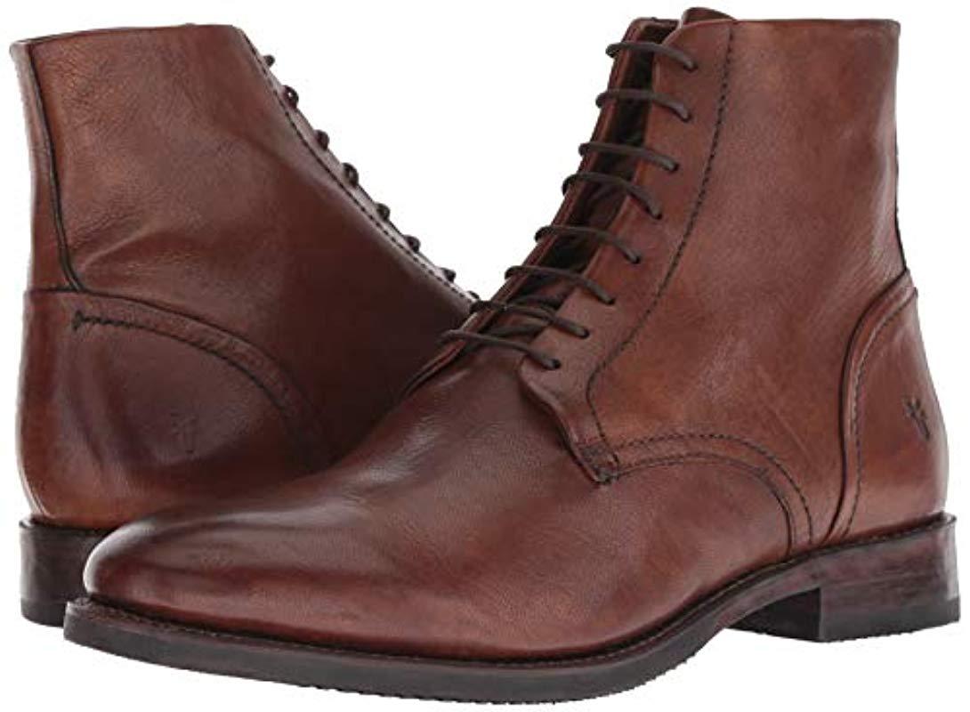 corey lace up frye