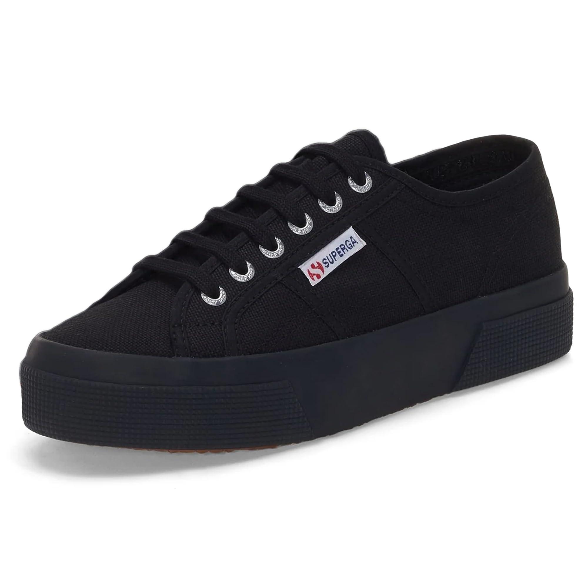 Superga 2740 Platforms Oxford Flat in Blue Lyst UK