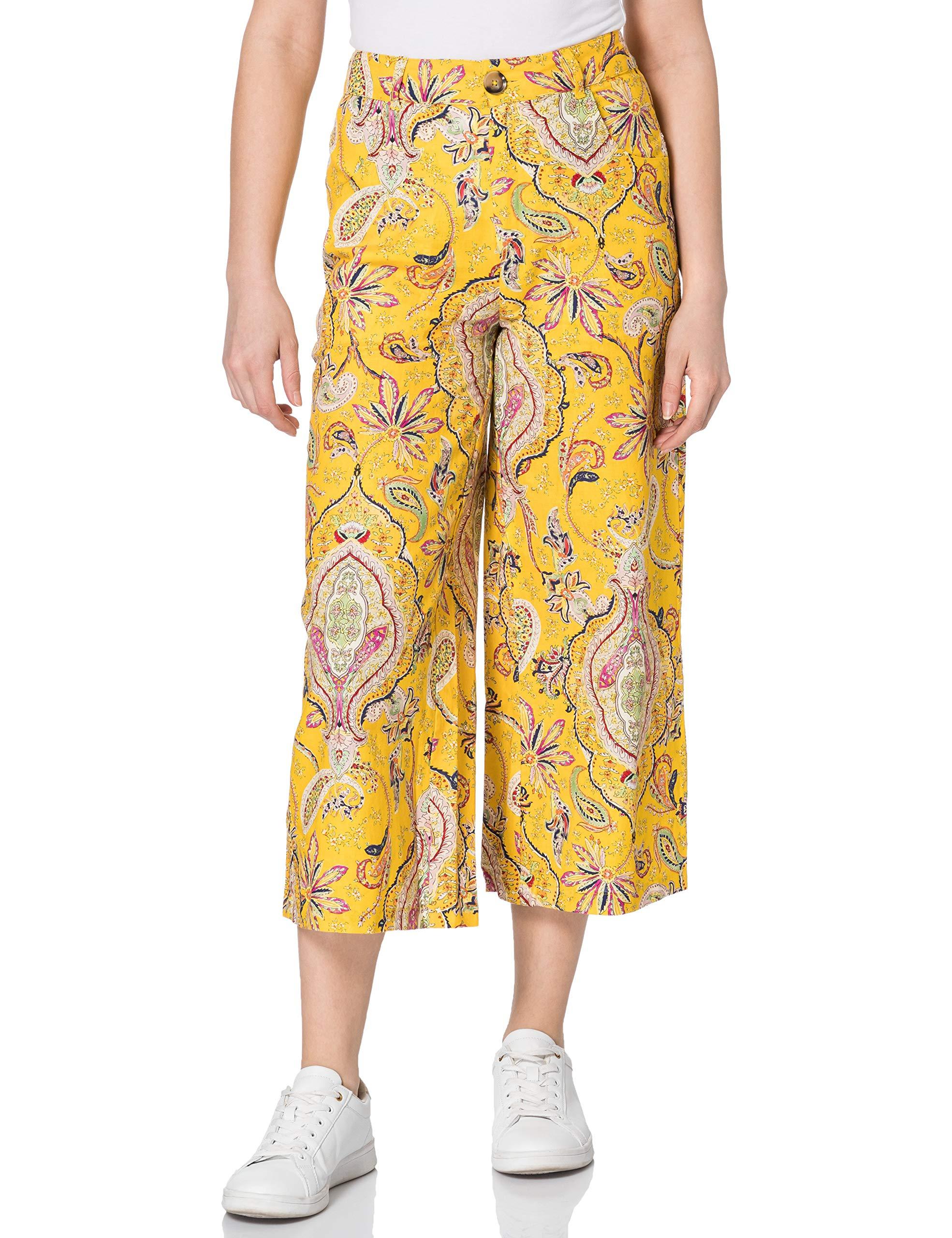 Pantalones \u0026 Leggings Mujer | Pantalón ancho confort con cordón White |  Desigual – Tampere