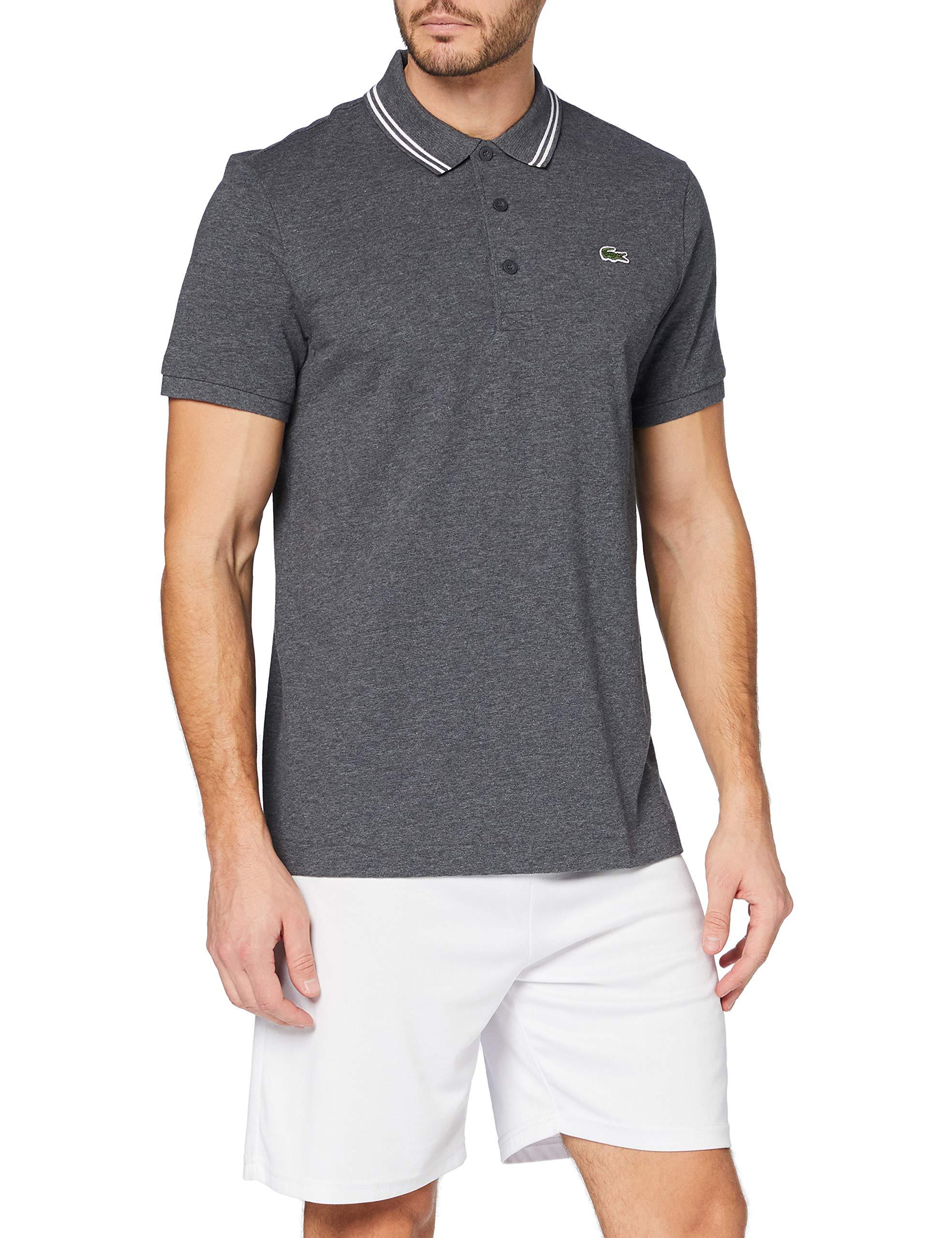Lacoste Leather Yh1482 Polo Shirt in 