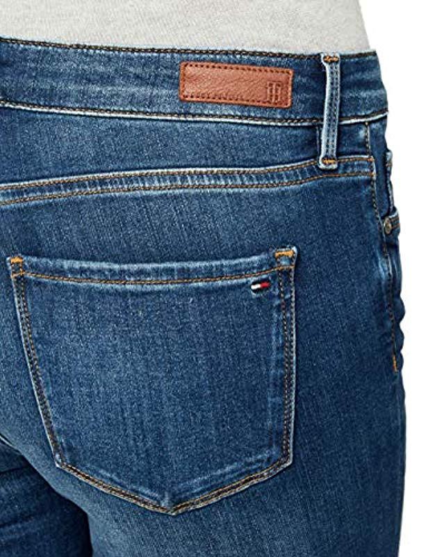Tommy Hilfiger Denim Heritage Como Skinny Rw Skinny Jeans in Blue - Save  45% | Lyst UK