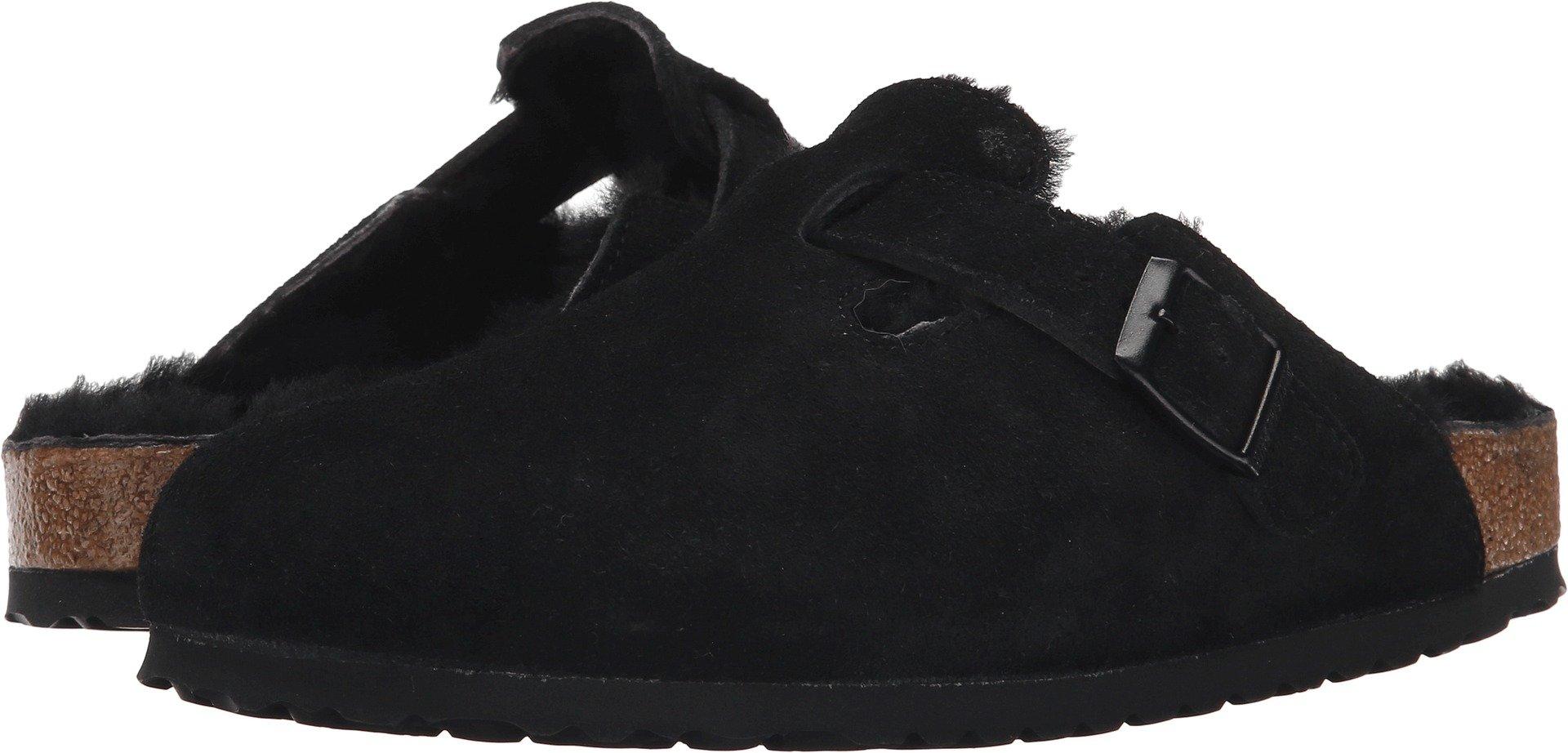 birkenstock shearling clog sale
