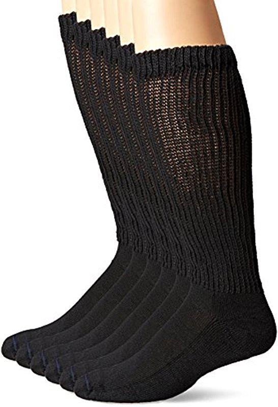 Dr Scholls Pack Over The Calf Diabetic Socks In Black For Men Lyst