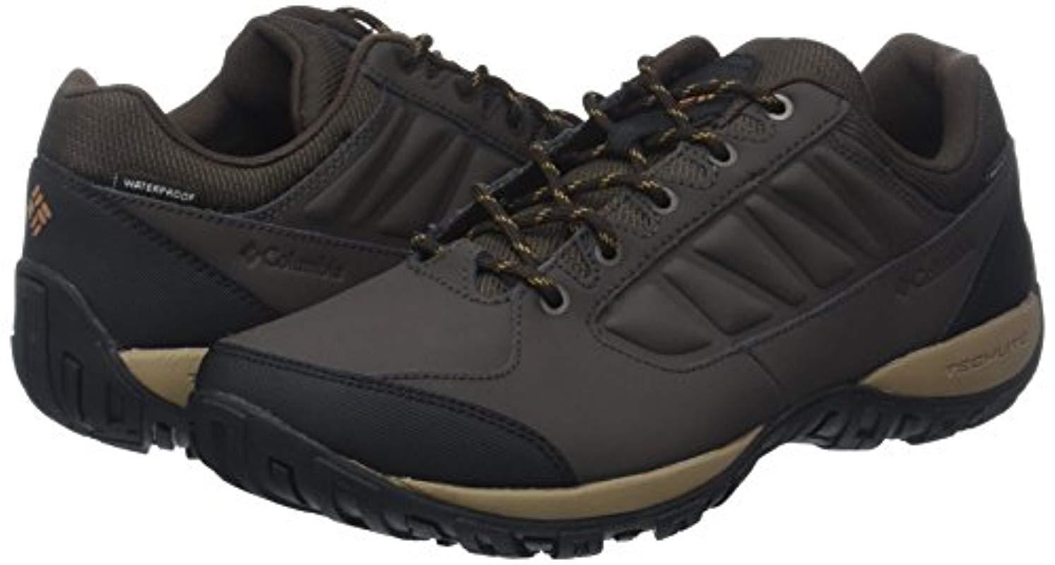 columbia men's ruckel ridge waterproof hiking shoes